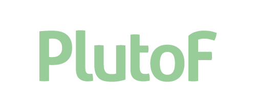 PlutoF logo green